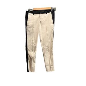 Black by Moussy Beige Black Pleated‎ Women's Pants Size 2